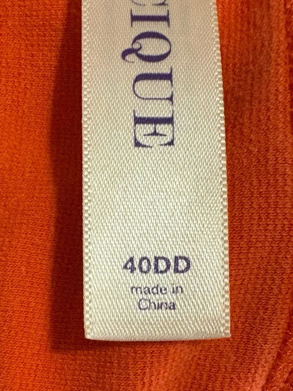 CACIQUE | Womens Orange Lightly Lined Underwire Balconette T-Shirt Bra size 40DD - Picture 11 of 12